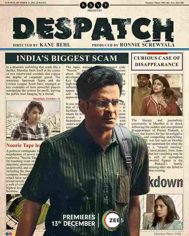 Despatch (2024) WEB-DL Hindi 1080p AVC DDP with Dolby Atmos 5.1 ESub